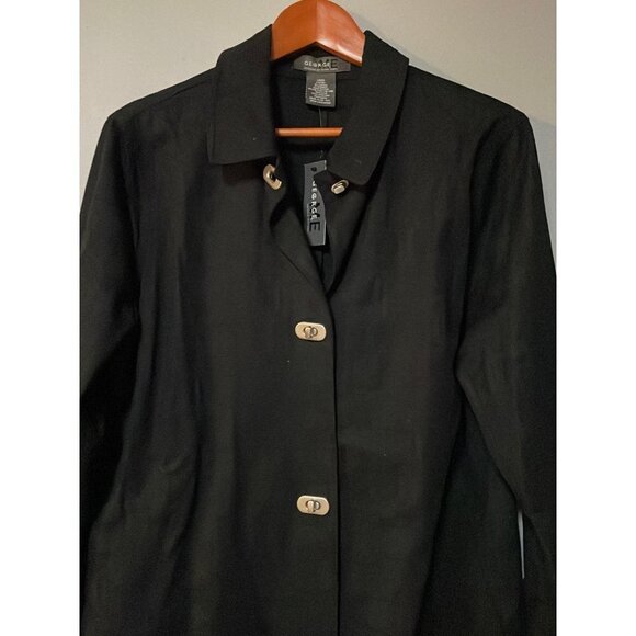 NEW Womens Size L Black George Jacket - Picture 3 of 8